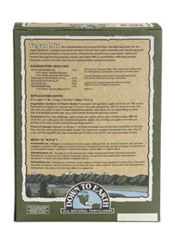 Vegan All Purpose Organic Fertilizer Blend 3-2-2, 5lb -Hot Sale Sow Exotic Store VEGANMIXSowExoticDTEFertilizerAllNaturalandOrganic 2