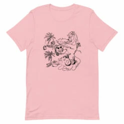 Sow Exotic Summer Beach Party T-Shirt *Summer 2021* (FRONT ONLY) -Hot Sale Sow Exotic Store unisex premium t shirt pink front 60c76f3447ac1